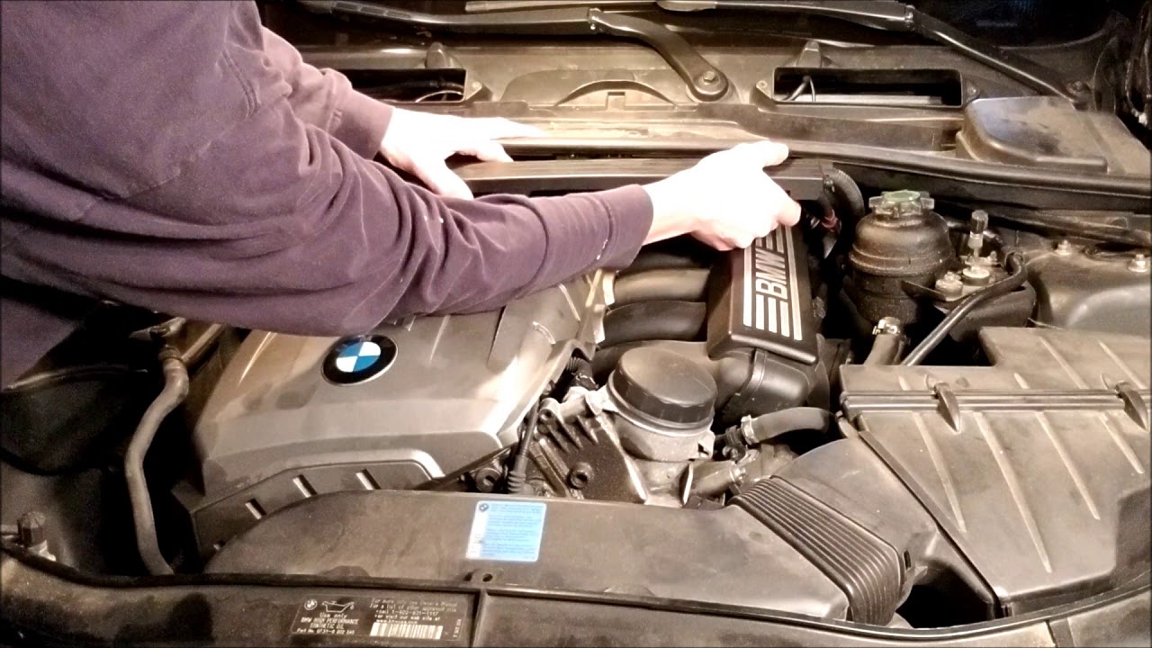 e90 n52 valve cover gasket pt1 YouTube