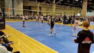 Day 3 Game 1 Set 1  MVC 15-Lucas vs MAVS 15 White - 2025 Dennis Lafata Boys Bid Classic