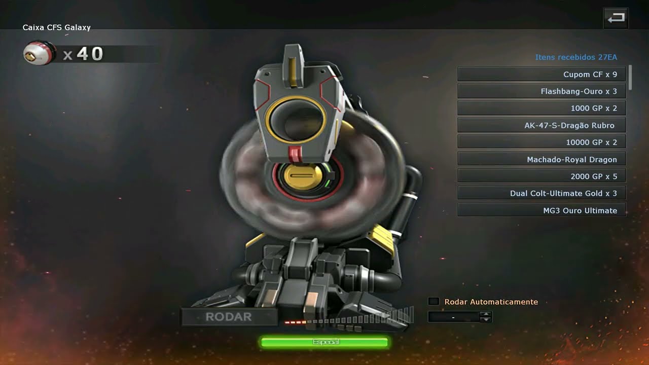 CAIXA CFS GALAXY Ganhei ??? #43