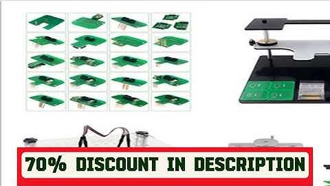 A must-have product! Metal LED BDM FRAME Stalinless Steel With 4 Probe Pen 22pcs BDM Adapters  Pro