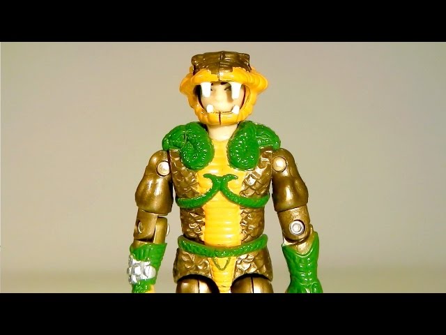 1986 Serpentor (Cobra Emperor) G.I. Joe review - YouTube