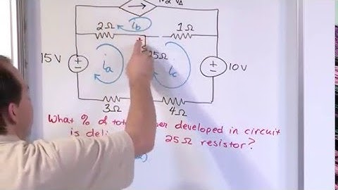 Lesson 17 - Mesh Current Problems With Dependent Sources, Part 3 (Engineering Circuits)