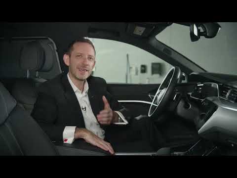 Audi e tron  How to locate public charging station