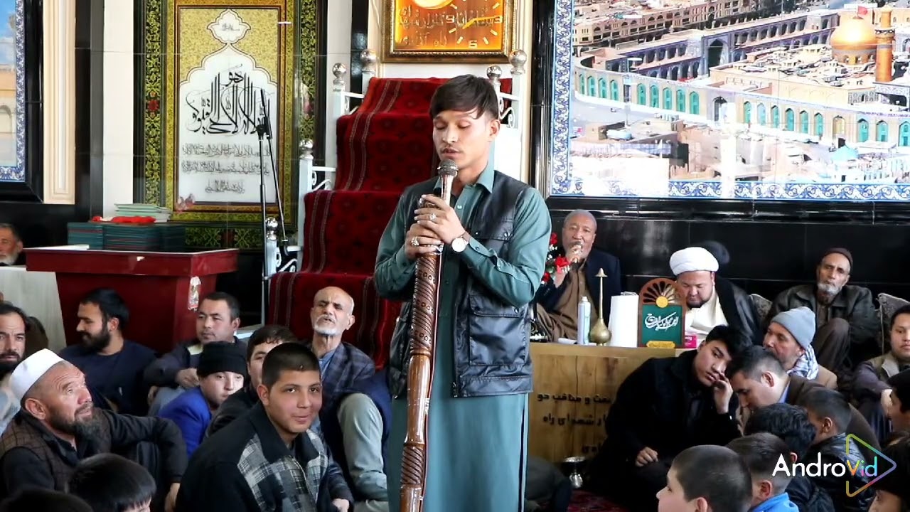 مناقب خوانی گلزار شهدا قلعه شهاده 