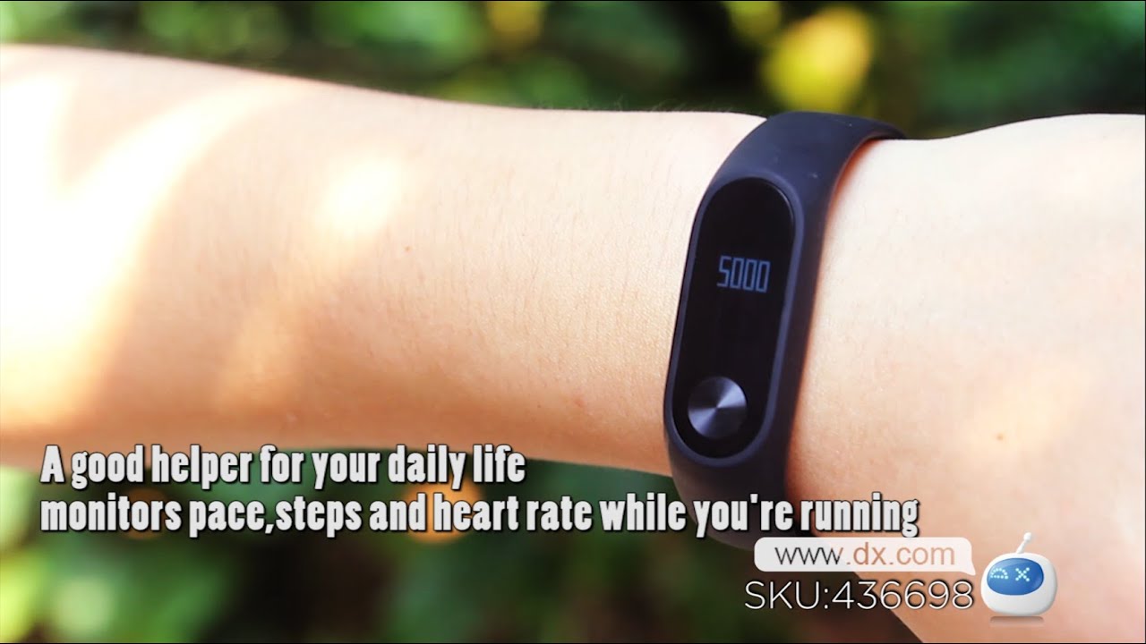 mi band 2 running
