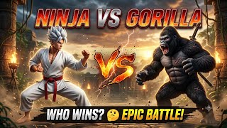 Kung Fu Animal Fighting Games - White Tiger vs Gorilla & Polar Bear! 🐅🥊 (Full Gameplay)