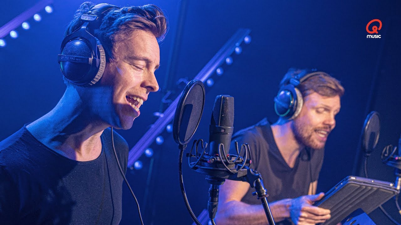 Shawn Mendes & Camila Cabello -  Señorita (Cleymans & Van Geel cover) | Live bij Q