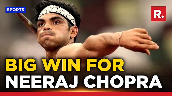 Neeraj Chopra Qualifies for Paris Olympics, Enters World Championships final