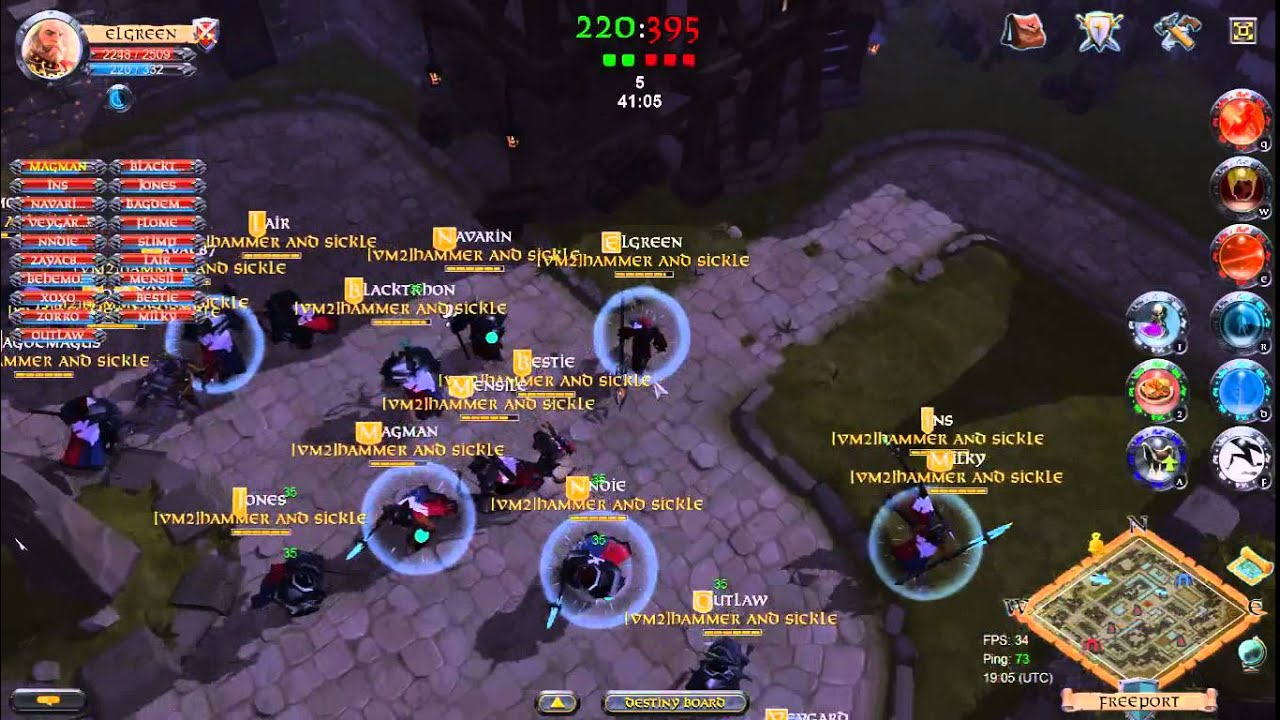 Albion Online H&S GVG for Cities / ГВГ за Город