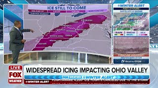 Winter Storm Producing Widespread Icing Through The Ohio Valley Profile