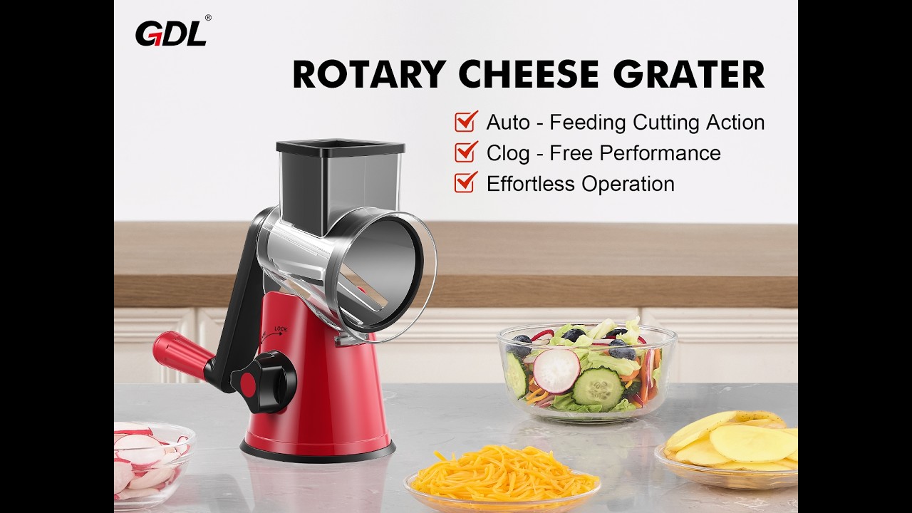 Kitchen Hack: The GDL 4-Blade Rotary Cheese Grater