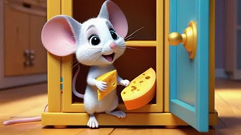 Three Blind Mice Solve the Cheese Mystery | Nursery Rhyme | Kids Songs | Baby Music