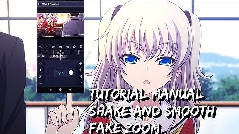 Tutorial Manual Shake And Smooth Fake Zoom Alight Motion || Tutorial Amv Alight Motion