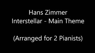 Hans Zimmer - Interstellar [Piano version arranged by TOBI for two pianists] +sheet music + MIDIs Resimi