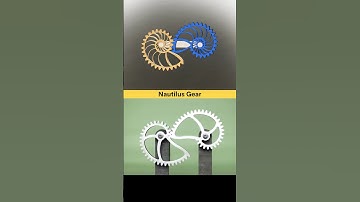 Nautilus Gear ⚙️ #designing #caddesign #360video #productdesign #mechanism #mechanical #solidworks