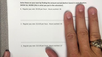 04 Overtime Pay (Problems)