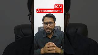 ICAI Important Announcement Regarding Exams #cafoundation #cainter #cafinal