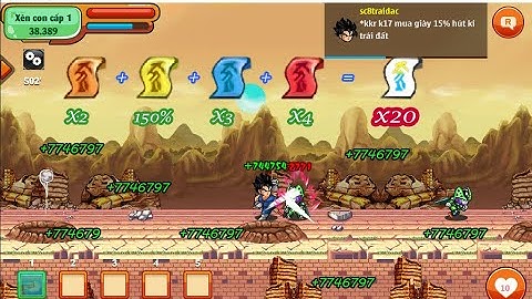 Ngọc Rồng Online - Công thức tính khi mua full bùa x1.5 x2 x3 x4