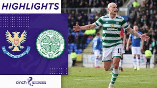 St. Johnstone 1-4 Celtic |Unbeatable Celtic with strong display at McDiarmid park |cinch Premiership