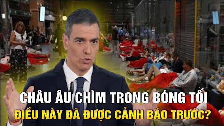 Toàn Châu Âu Chìm Trong Bóng Tối Và Điều Này Đã Được Báo Trước 2 Tháng Trước