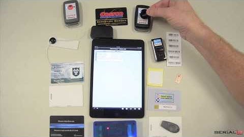 iPad Mini Laser Barcode, NFC, GEN2 RFID, Mag Swipe Reading Simultaneously  desktop