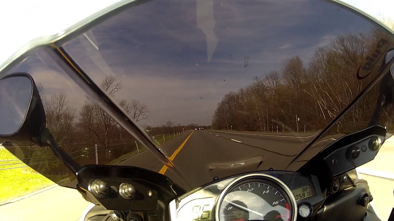 top gun 2010 Yamaha R6 165mph