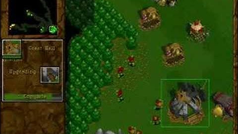 Warcraft 2: 1v1 on Garden of War