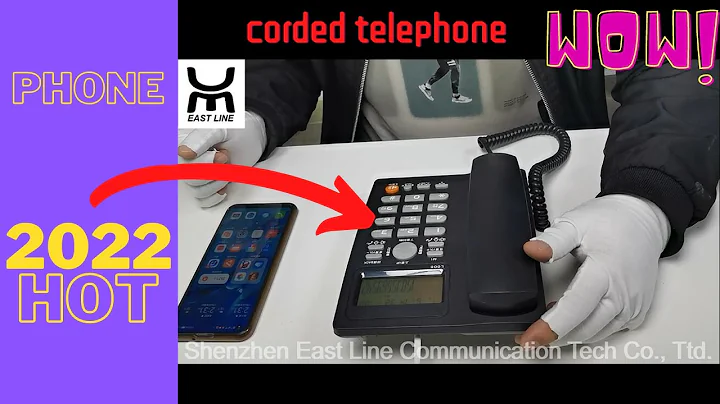 Telephones, wired telephones, caller ID telephones, spot telephones are available at any time