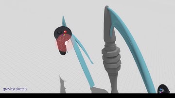 Building a Kasarigama in Gravity Sketch