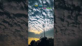 🌧️ June Is Here But Rain Forgot Its Login Password 😂 | Funny Monsoon Status #shorts #monsoon