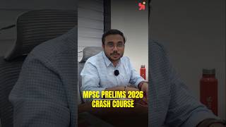 MPSC Prelims 2026 Crash Course | Revision + Tests + Mentorship