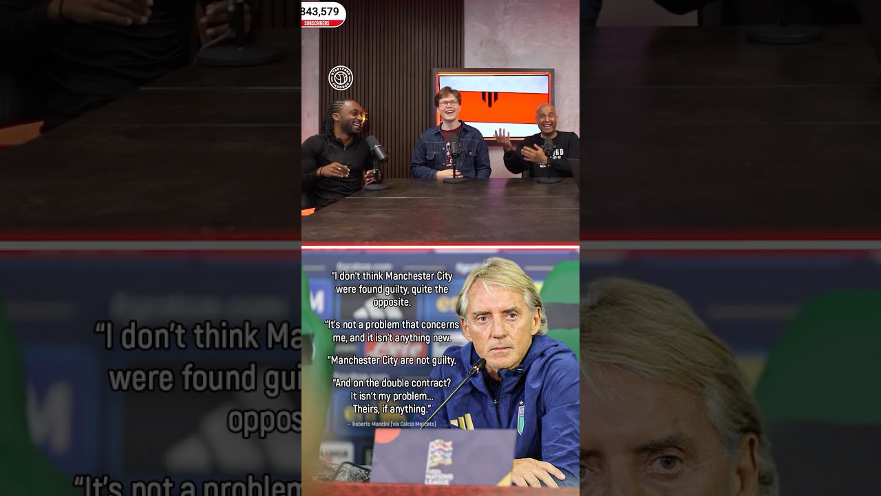 Roberto Mancini Folded Under ZERO Pressure About Man City's Charges 🤣
