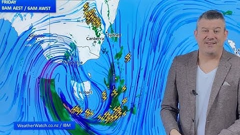 Special Australia update: Storm in the SE + 7 day outlook