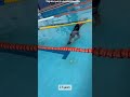 Father child learn swimming #shortsvideo