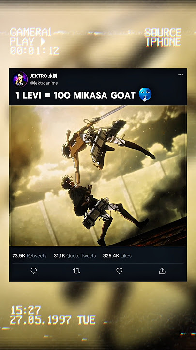 Levi aura -0.000010 🤡☠️..