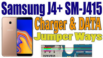 Samsung J4+ SM-J415 NOT Charger USB DATA Problem Repair All Supply Jumper Ways #GSM_Free_Equipment