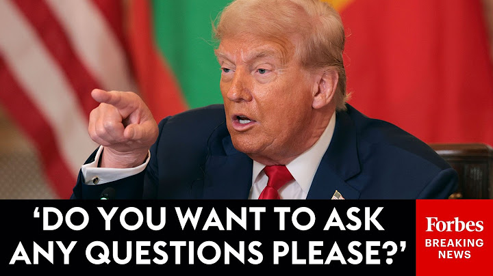 BREAKING NEWS: Trump Takes Multiple Questions During White House Meeting With African Leaders
