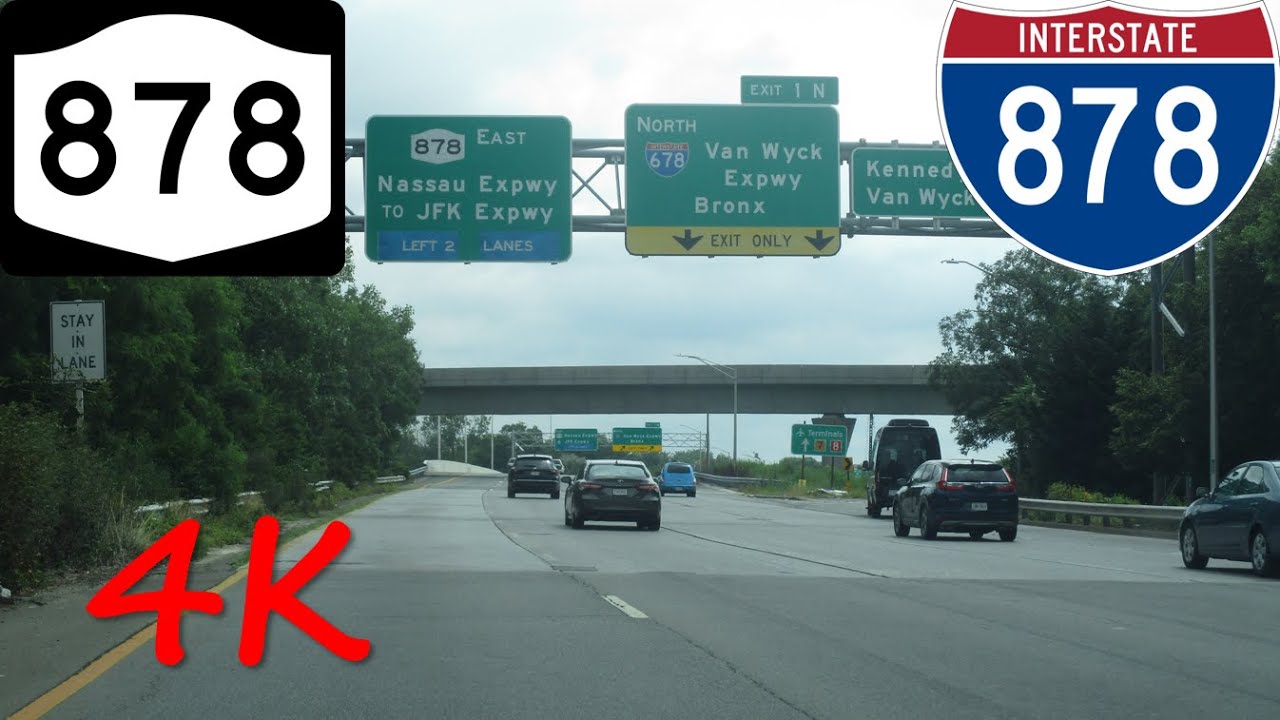⁴ᴷ Nassau Expressway (Interstate 878/NY 878) eastbound