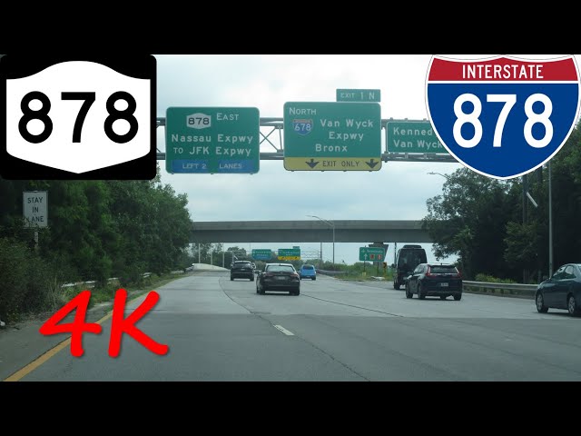 ⁴ᴷ Nassau Expressway (Interstate 878/NY 878) eastbound