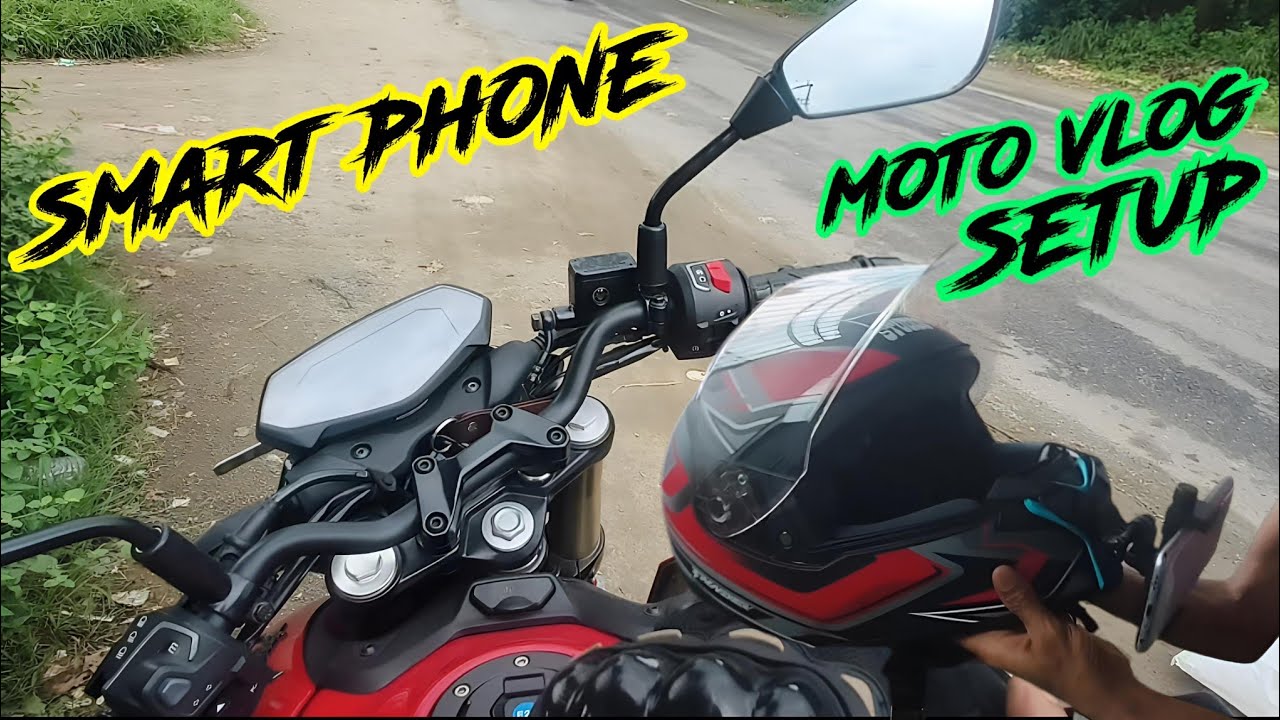 Cheap Moto Vlog Setup Attempt - Testing Budget Accessories