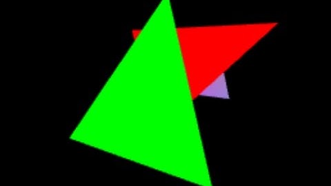 3d WebGL Perspective Projection Matrix ProgrammingTIL #115 WebGL tutorial video screencast 0058