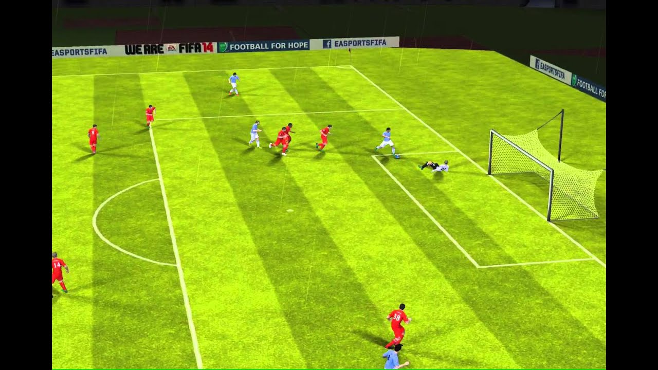 FIFA 14 iPhone/iPad - Manchester City vs. Liverpool