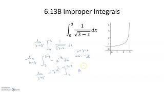 6.13B Improper Integrals