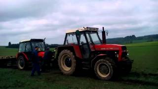 Zetor 7011 v bahně