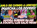 POR MARCHA ¡QUIEREN BAJAR A XÓCHITL Y SUBIR A LENCHO! AMLO ¡LOS DIVIDIÓ Y NO LO VIERON!