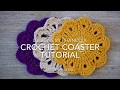 Crochet Coaster Tutorial (old video)