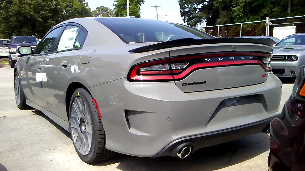 2017 Charger R/T Scatpack🐝 Destroyer Grey - YouTube