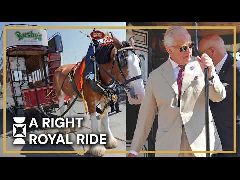 King Charles Rides Historic Isle of Man Horse Tram