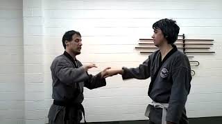 Sinmoo Hapkido Foundations: Episode 48 - Shoulder Grabs (Clothing Grabs - Shoulder #1)