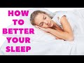 The Importance Of Good Sleep - How To Better Your Sleep For A Better Lif...